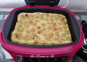 Clafoutis au raisin blanc