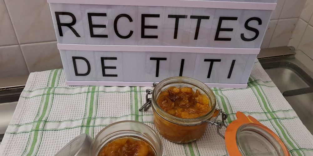 Compotée de mirabelles maison