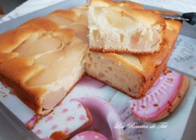 Gâteau yaourt fondant aux poires au Cake Factory