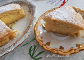 Gâteau nuage lorrain à la crème pâtissière