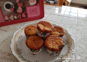 Muffins à la banane et aux pépites de chocolat au cook’in et Cake Factory