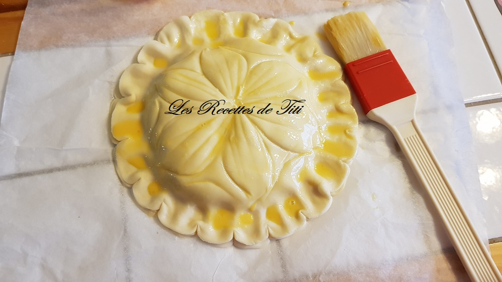 Galette des Rois aux pommes | Les Recettes de Titi