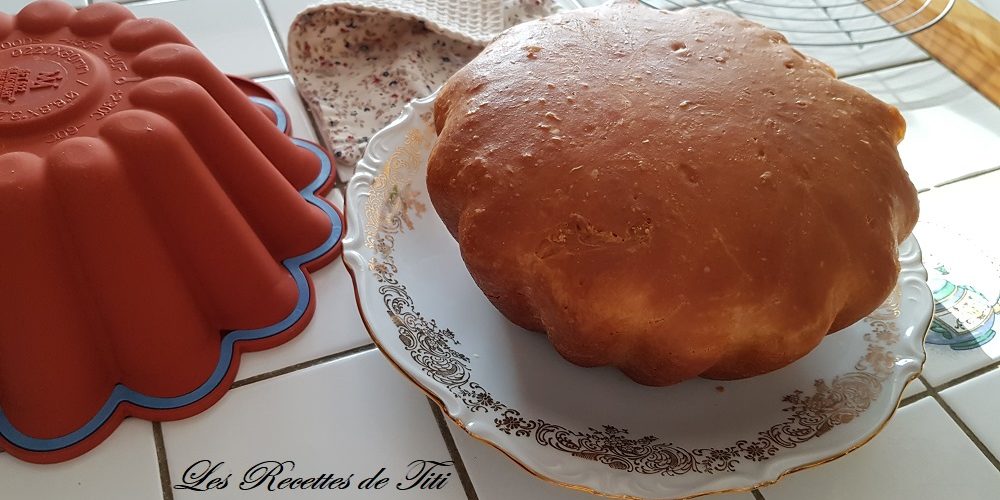Brioche au beurre facile