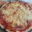 Pizza tomates lardons et mozzarella