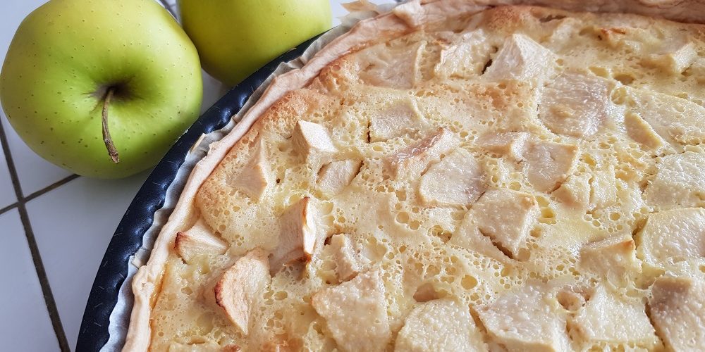 Tarte aux pommes à ma façon