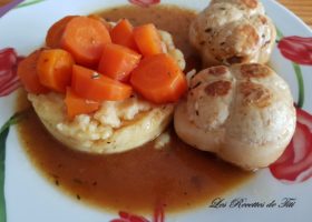 Paupiettes de porc aux carottes