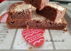 Gâteau choco/banane et noix de coco