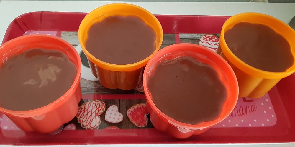 Petits flans chocolatés