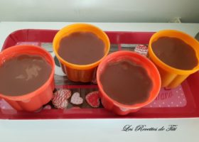 Petits flans chocolatés
