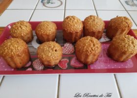 Financiers pralin et noisette
