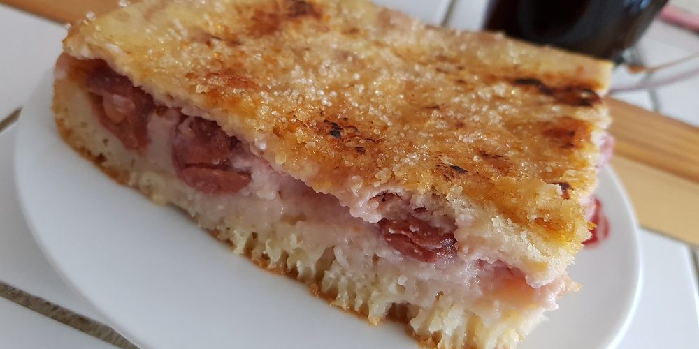 Clafoutis aux cerises caramélisé