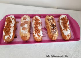 Éclairs café et spéculoos