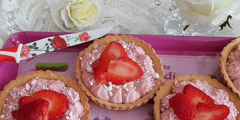 Tartelettes à la mousse de fraises