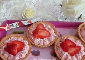 Tartelettes à la mousse de fraises