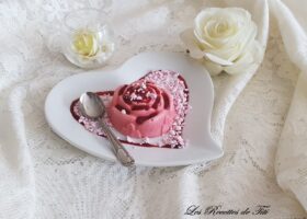 Bavarois aux fraises