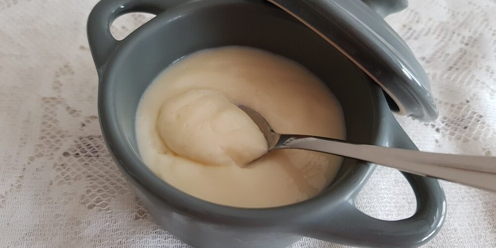 Crème vanille maison