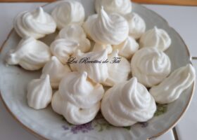 Petite meringues natures