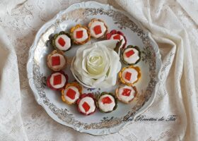 Bouchées apéritives au jambon