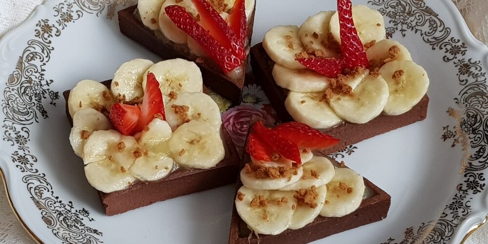 Trendy choco pomme banane et fraise