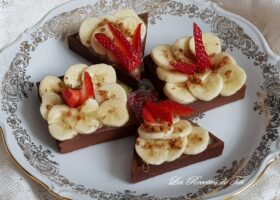 Trendy choco pomme banane et fraise