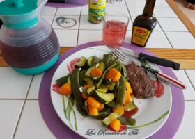 Jardinière de légumes frais au Cookeo