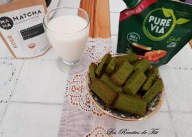 Mini financiers au thé matcha