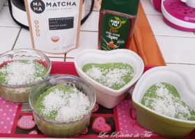 Crème dessert Matcha coco