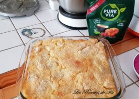 Clafoutis pomme, bananes et coco