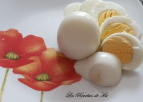 Oeufs  durs au Cookeo