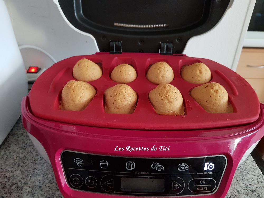Madeleines à la fleur d’oranger au Cake Factory Les Recettes de Titi
