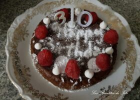 Gâteau d’anniversaire tout chocolat