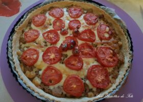 Tarte thon et tomates
