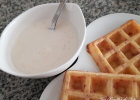 Sauce lait de coco et parmesan