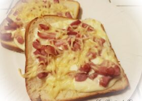 Tartines façon flammekueche