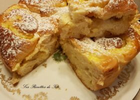 Chinois au pudding vanille et oranges confites