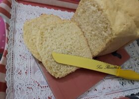 Pain blanc à la machine à pain