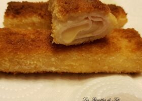 Croques poulet fromage