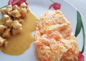 Soufflé aux pommes de terre et carottes