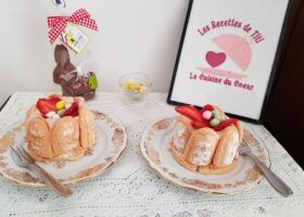 Gâteaux aux fraises façon charlotte