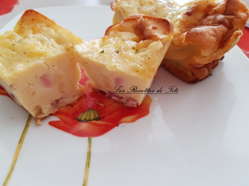Quiches sans pâte au Cake Factory | Les Recettes de Titi