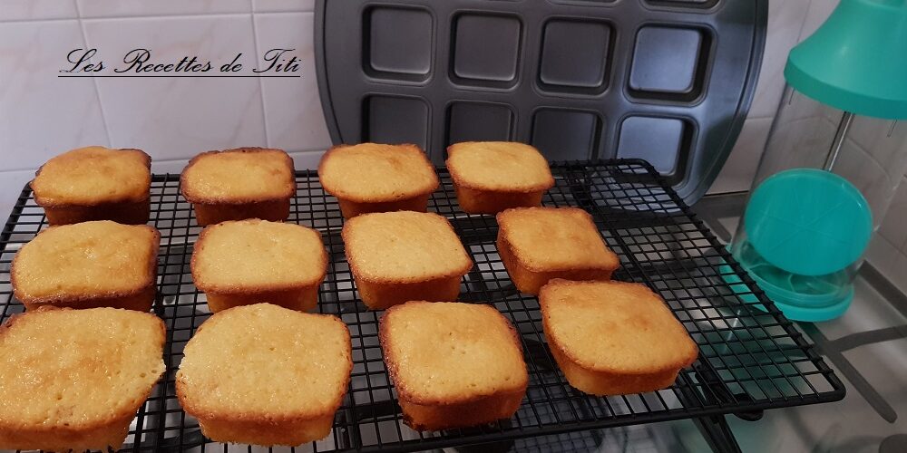 Gâteaux yaourt aux abricots