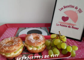 Paris-Brest revisité au raisin