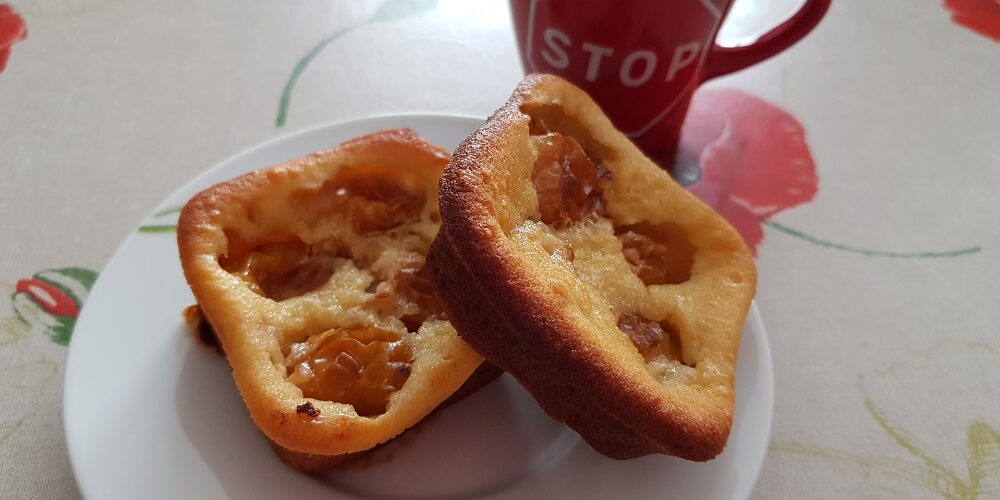 Petits gâteaux amande et mirabelles