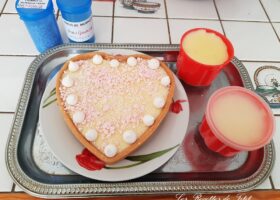 Cœur de pudding chantilly