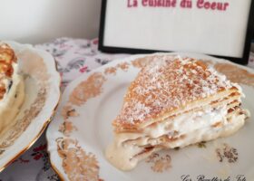 Gâteaux de crêpes à la noix de coco