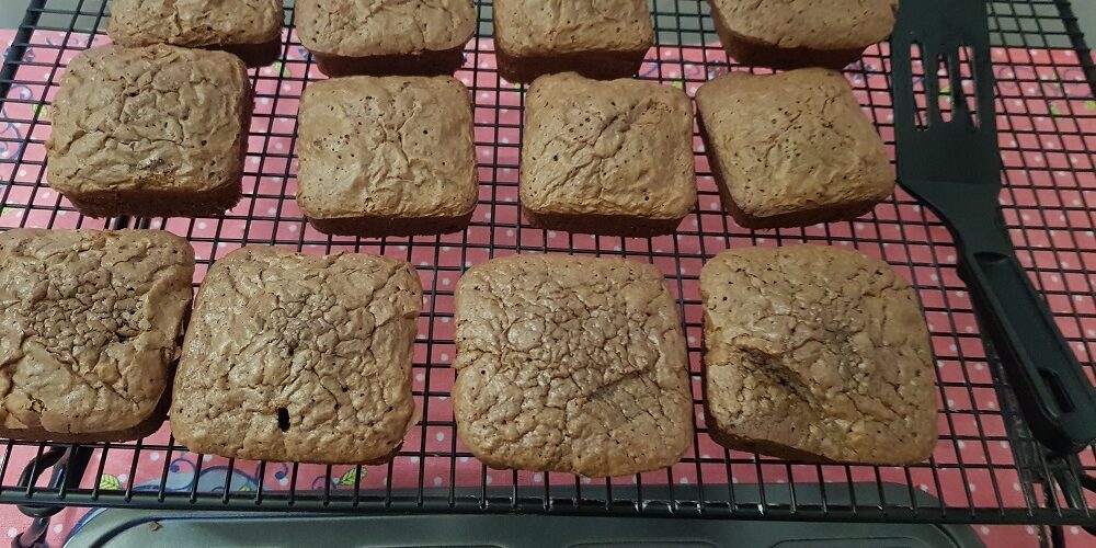 Délicieux brownies aux noix de pécan