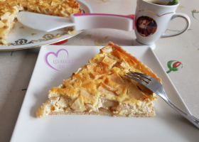 Tarte aux pommes gourmande