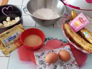 Banana bread moelleux par "Les Recettes de Titi"