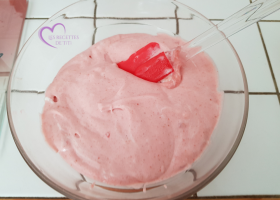 Mousse de fraises