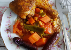 Couscous merguez poulet à ma façon